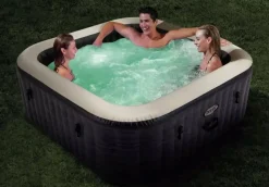 Brico 28452 Purespa Bubble 6P Greystone Vierk.- Spa En Jacuzzi
