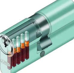 Brico Abus Cilinder E50 40X40Mm- Deursloten