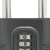 Brico Abus Combinatie-Hangslot Tcz7/65 Zamak Zwart- Hangsloten