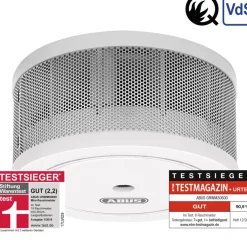 Brico Abus Mini-Rookmelder 40M Foto-Elektrisch 10 Jaar- Brandbeveiliging