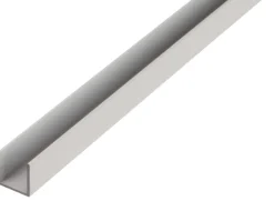 Brico Alberts Ba-Profiel U-Vorm Aluminium Natuur 10X10X1,5Mm 2,6M- Profielen