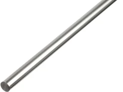 Brico Alberts Ba-Stang Rond Aluminium Natuur 6Mm 2,6M- Profielen