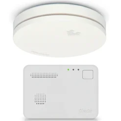 Brico Alecto Rook- En Koolmonoxidemelder Set Sca04 Wit- Brandbeveiliging