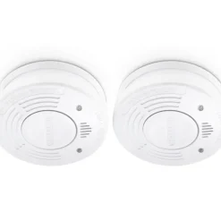 Brico Alecto Rookmelder Met 10 Jaar Batterij Sa-110 2-Pack 85Db Wit- Brandbeveiliging