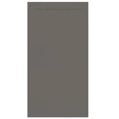 Douchebakken & Accessoires|Brico Allibert Douchebak Luna 180X90Cm Rechthoek Gun Metal