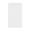 Douchebakken & Accessoires|Brico Allibert Douchebak Luna 140X80Cm Rechthoek Mat Wit