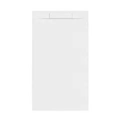 Douchebakken & Accessoires|Brico Allibert Douchebak Luna 140X80Cm Rechthoek Mat Wit