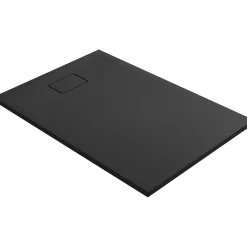 Douchebakken & Accessoires|Brico Allibert Douchebak Terreno 120X80Cm Rechthoek Zwart