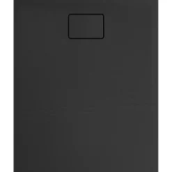 Douchebakken & Accessoires|Brico Allibert Douchebak Terreno 100X80Cm Rechthoek Zwart