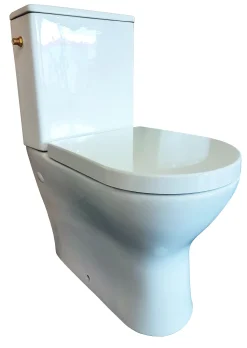 Duoblok Toiletten|Brico Allibert Duoblok Toilet Kobalt I Universele Afvoeri Soft-Close Toiletzitting Wit