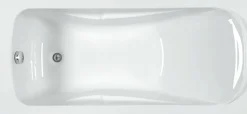 Baden|Brico Allibert Rechthoekig Bad Foria2 160X70 X 50,5-51,5Cm Wit