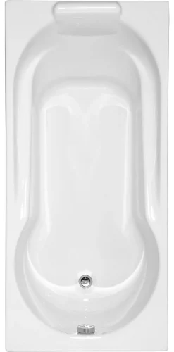 Baden|Brico Allibert Rechthoekig Bad Essina2 180X80 X 54-55Cm Wit