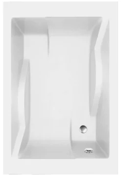 Baden|Brico Allibert Rechthoekig Bad Confindence 180X120X56-58Cm Wit
