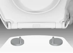 Wc-Brillen|Brico Allibert Toiletzitting Ekla Thermoplast Wit Glanzend