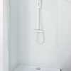 Douchewanden & Inloopdouches|Brico Allibert Vaste Wand Lago Walk In 90Cm Transparant