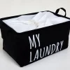 Droogrekken|Brico Allibert Wasmand My Laundry Polykatoen Zwart