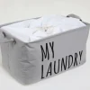 Droogrekken|Brico Allibert Wasmand My Laundry Polykatoen Grijs