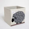 Droogrekken|Brico Allibert Wasmand Shaun Katoen Grijs
