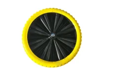 Kruiwagens|Brico Altrad Limex Kruiwagenwiel Kunststof Geel O40Cm