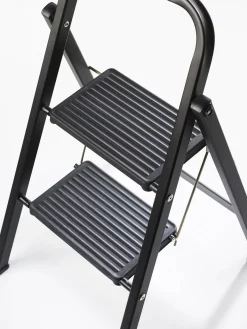 Huishoudladders|Brico Altrex Huishoudtrap Giant Total Black 2-Treeds