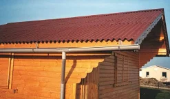 Dakpannen|Brico Aquaplan Golfplaat Topline Rood 86X200Cm