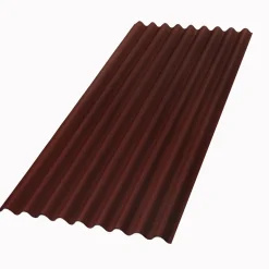 Dakpannen|Brico Aquaplan Golfplaat Topline Rood 86X200Cm