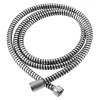 Doucheslangen|Brico Aquavive Doucheslang Pvc 150Cm Chroom-Zwart