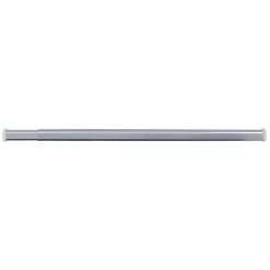 Douchegordijnstangen|Brico Aquavive Douchestang Ovaal 75-125Cm Chroom