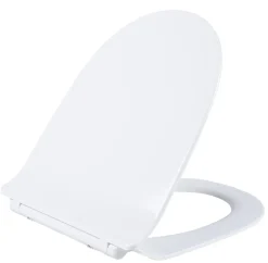 Wandclosetten|Brico Aquavive Hangtoilet Slizza Wit | Soft-Close & Quick Release Toiletzitting | Randloos Toiletpot