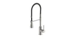 Keukenkranen|Brico Aquavive Keukenmengkraan Beni Met Handdouche Chroom Mat