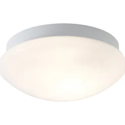 Badkamerverlichting|Brico Aquavive Wandlamp Samos Wit E27