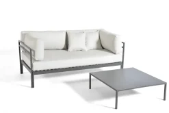 Brico Arcane Bank Tango 160X80X71Cm + Salontafel 80X80X25Cm- Loungesets