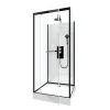 Douchecabines|Brico Aurlane Douchecabine City 90X90X219-230Cm Vierkant
