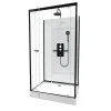 Douchecabines|Brico Aurlane Douchecabine City 110X80X219-230Cm Rechthoekig