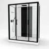Douchecabines|Brico Aurlane Douchecabine Loft 90X170X215Cm High Tray
