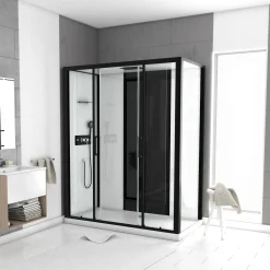 Douchecabines|Brico Aurlane Douchecabine Loft 90X170X208Cm Low Tray 90X170X208Cm