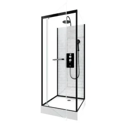 Douchecabines|Brico Aurlane Douchecabine Metro 80X80X219-230Cm Vierkant