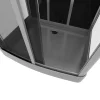 Douchecabines|Brico Aurlane Douchecabine Premium 2 Rechthoek 115X90Cm