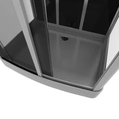 Douchecabines|Brico Aurlane Douchecabine Premium 2 Rechthoek 115X90Cm