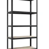 Opbergrekken|Brico Avasco Stellingkast Strong 176X90X45Cm Mat Zwart