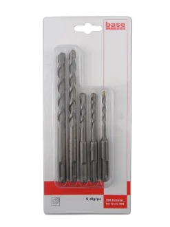 Boor- & Bitsets|Brico Baseline Borenset Sds – 5 Stuks