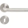 Brico Baseline Deurkruk + Rozet Rvs- Deurbeslag