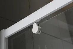 Douchedeuren|Brico Baseline Douche Draaideur Wit 185X80Cm