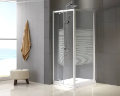 Douchewanden & Inloopdouches|Brico Baseline Douchewand Zijwand Wit 185X80Cm