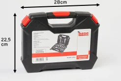 Gereedschapsets|Brico Baseline Gereedschapset Dopsleutels – 45 Stuks