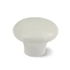 Brico Baseline Knop Plat Wit 30Mm 4St.- Deurscharnieren