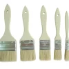 Brico Baseline Plat Kwast Hout - 5 Stuks- Verfborstels