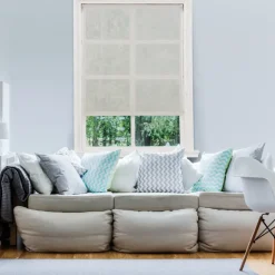 Brico Baseline Rolgordijn Lichtdoorlatend Beige 90X175Cm- Rolgordijnen
