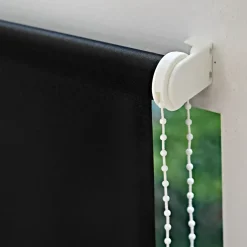 Brico Baseline Rolgordijn Lichtdoorlatend Zwart 60X175Cm- Rolgordijnen