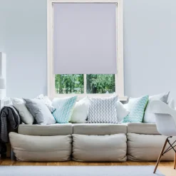 Brico Baseline Rolgordijn Verduisterend Wit 150X175Cm- Rolgordijnen